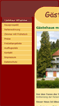 Mobile Screenshot of gaestehaus-althammer.de